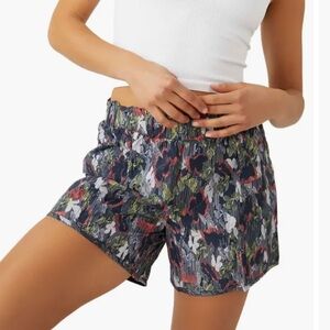 Free People Movement In the Wild Patterned Shorts
